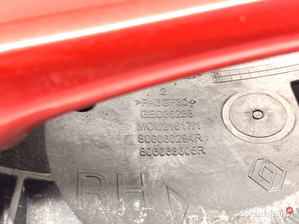 KLAMKA ZEWNĘTRZNA PRAWY PRZÓD RENAULT KADJAR sprzedam