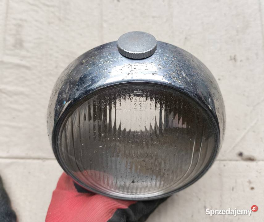 Jawa 555 lampa przód szkło ramka odblask jawka Wolbrom