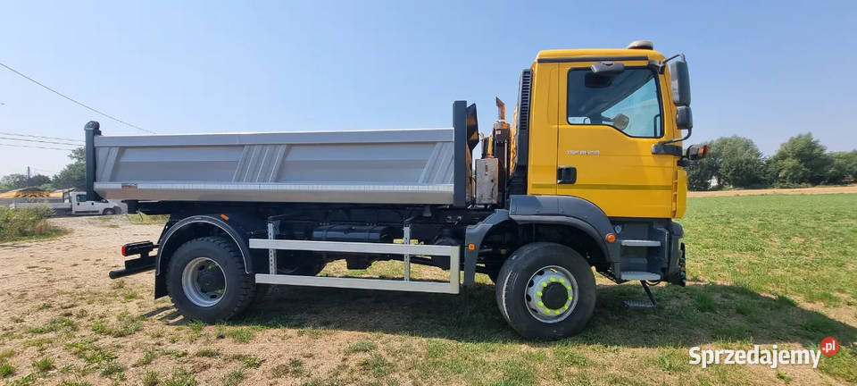 Wywrotka MAN TGM 18250 2w1 Pługopiaskarka Kiper Rok produkcji 2014 Markowice