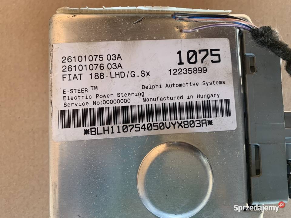 12235899 sterownik wspomagania Fiat Punto 2 II Szczecin