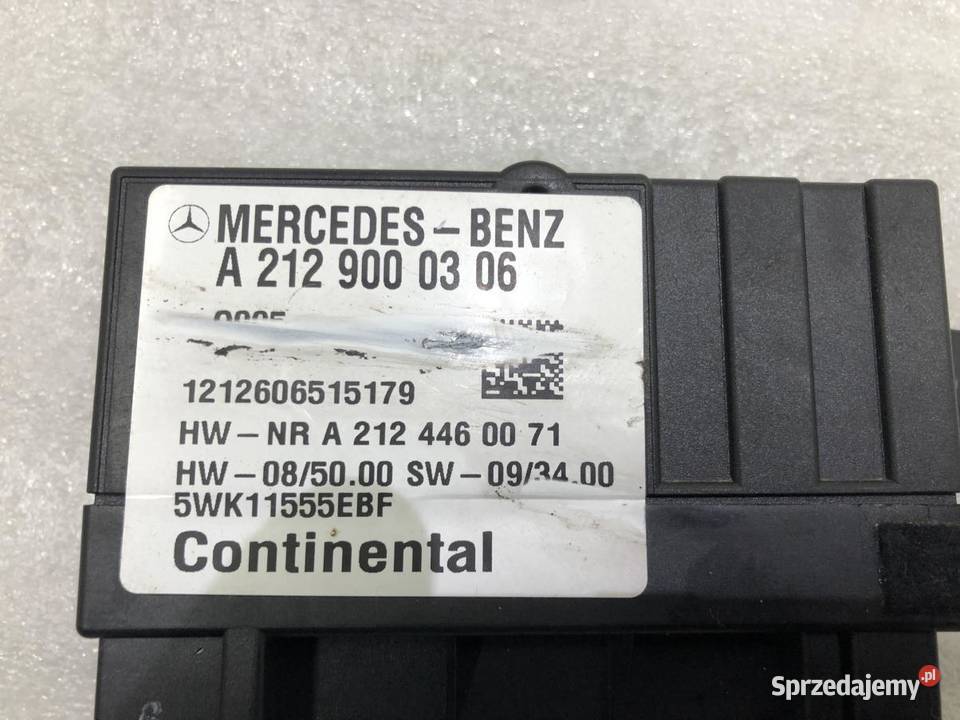 MODUŁ POMPY PALIWA MERCEDES VITO W639