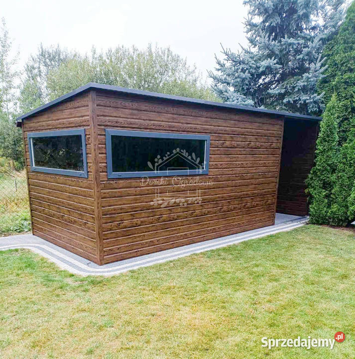 Schowek domek ogrodowy 45x25m wiata 18m drzwi 2x Wisła sprzedam