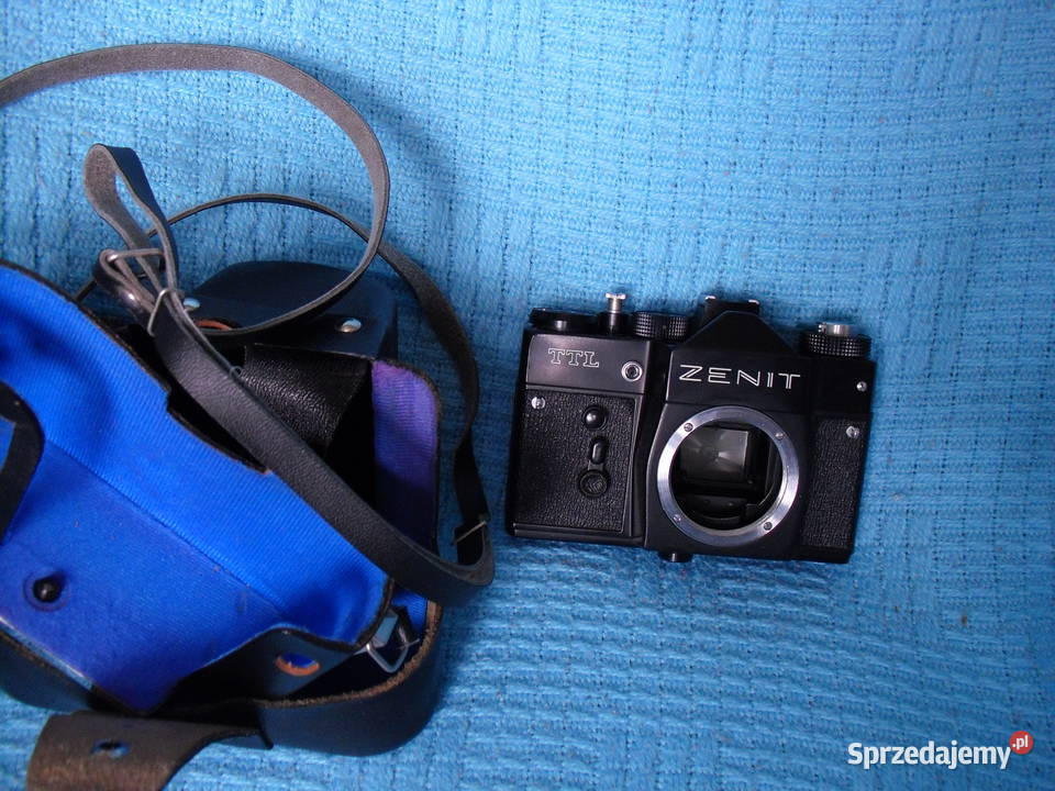 ZENIT z fleszem i torbą zestaw Bielawa