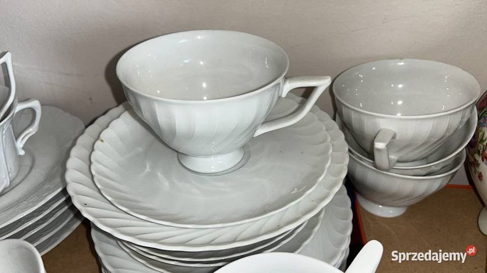 filiżanka z talerzykiem deserowym Royal Tettau Porcelana i szkło Gdańsk