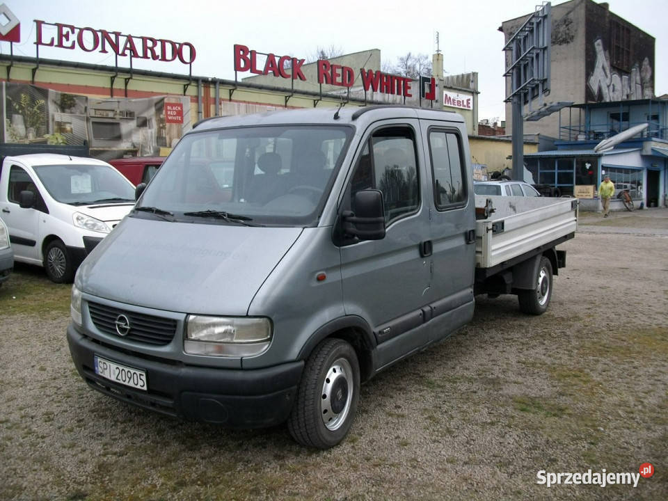 Opel Movano Doka6 osobowy stan nowe sprzęgło Katowice sprzedam