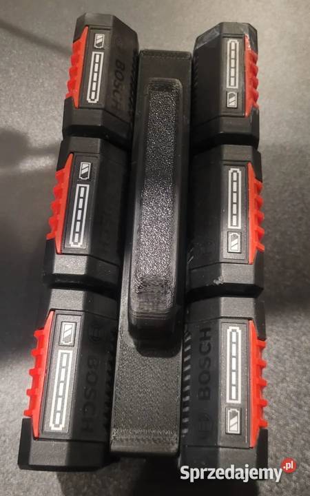 Uchwyt na akumulatory Bosch 18V organizer na 6 Części i akcesoria Kielce