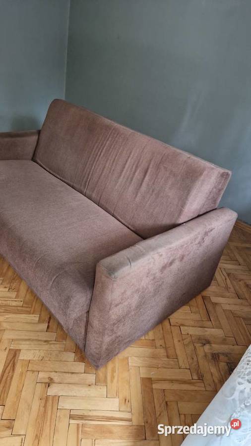Wersalka rozkładana beżowa Sofy i kanapy