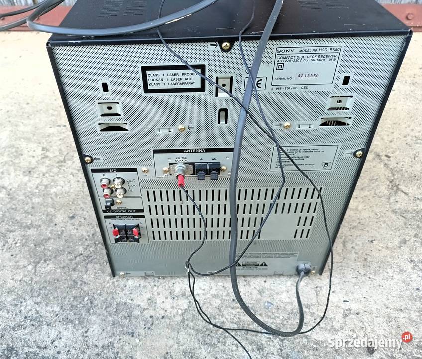 Wieża Sony HCDRX50 Tarnobrzeg