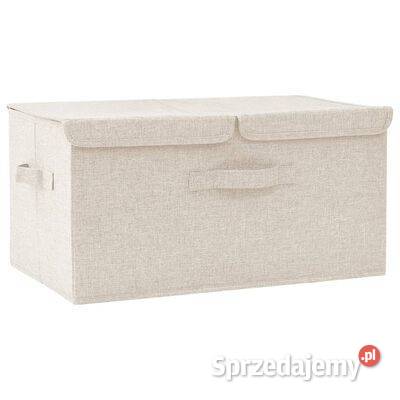 vidaXL Pojemnik do przechowywania tkanina Warszawa sprzedam