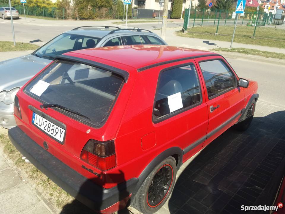 Golf II gti 20 115 sekwencja stag benzyna+LPG lubelskie Lublin sprzedam