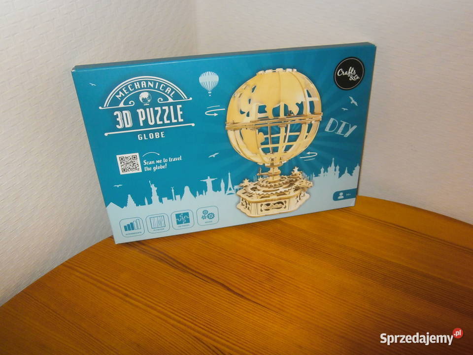 Puzzle 3D Glob Nowy Łódź sprzedam