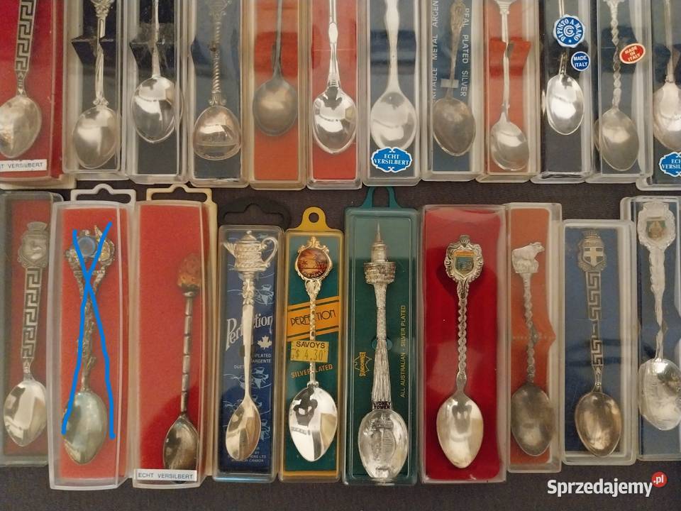 Łyżeczki kolekcjoneskie Ełk
