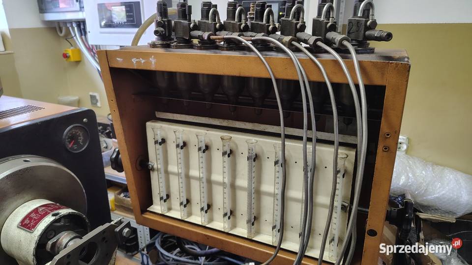 Stół probierczy do regulacji pomp wtryskowych