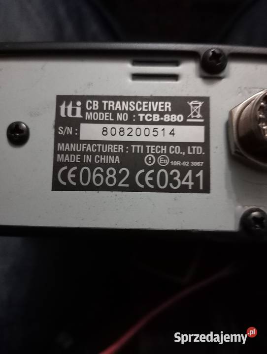 Sprzedam cb radio tti model TCB 880 Nawigacje GPS Zabijak