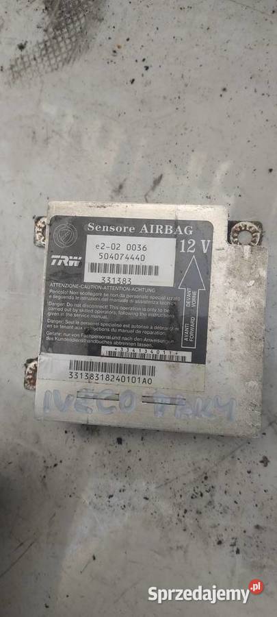 IVECO DAILY III 9906r moduł sensor airbag dostawcze Kielce sprzedam
