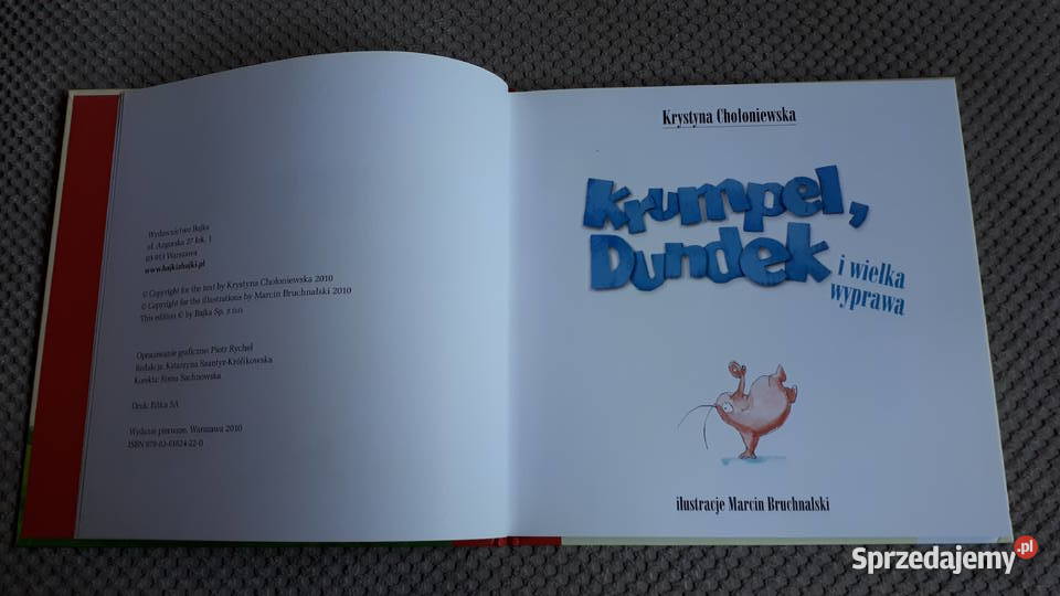 Krumpel Dundek i wielka wyprawa Krystyna twarda Książki i Podręczniki Kraków sprzedam