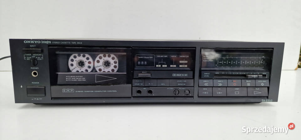 Magnetofon Onkyo Integra TA2350 Stereo Cassette Magnetofony Międzychód