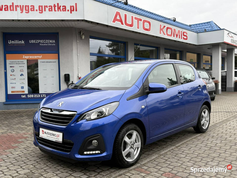Peugeot 108 Rezerwacja podgrzewane fotele Tarnowskie Góry