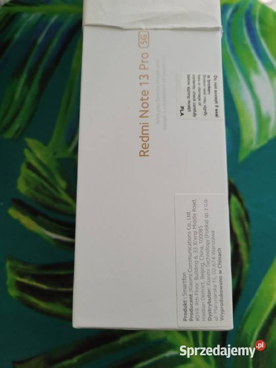 NOwy Redmi Note 13 Pro 5G Kolor Ocean Teal