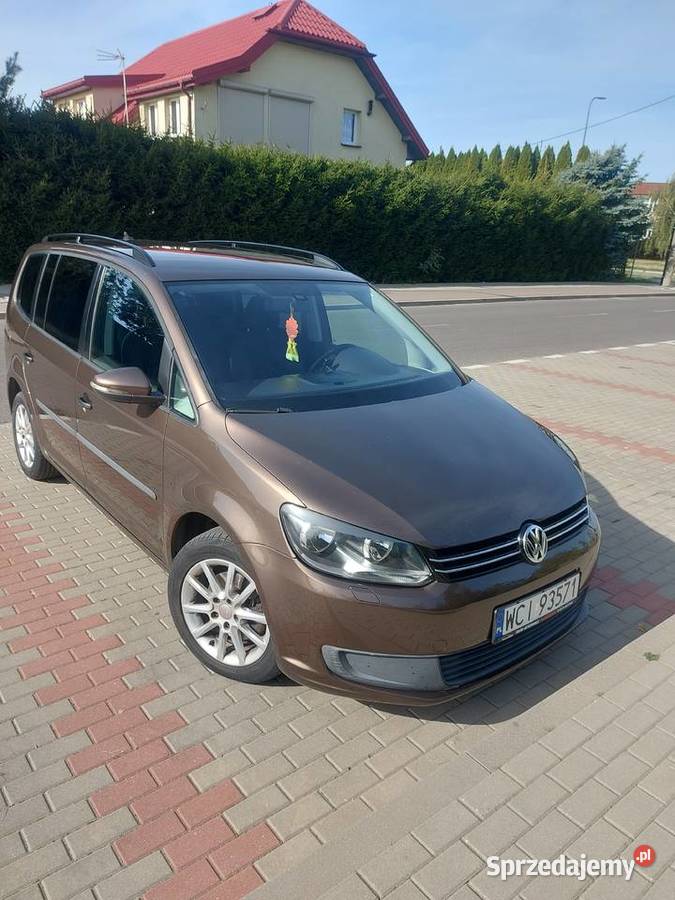 VW TOURAN 14 TSI mazowieckie Ciechanów