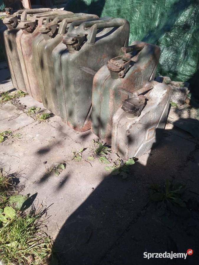 Karnistry blaszane do ropy pomorskie Gdańsk