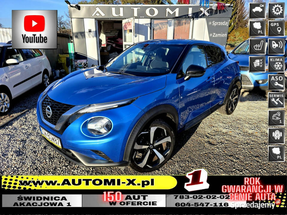 Nissan Juke Salon 1 Wł Bezwypadkowy Gwarancji w Świdnica