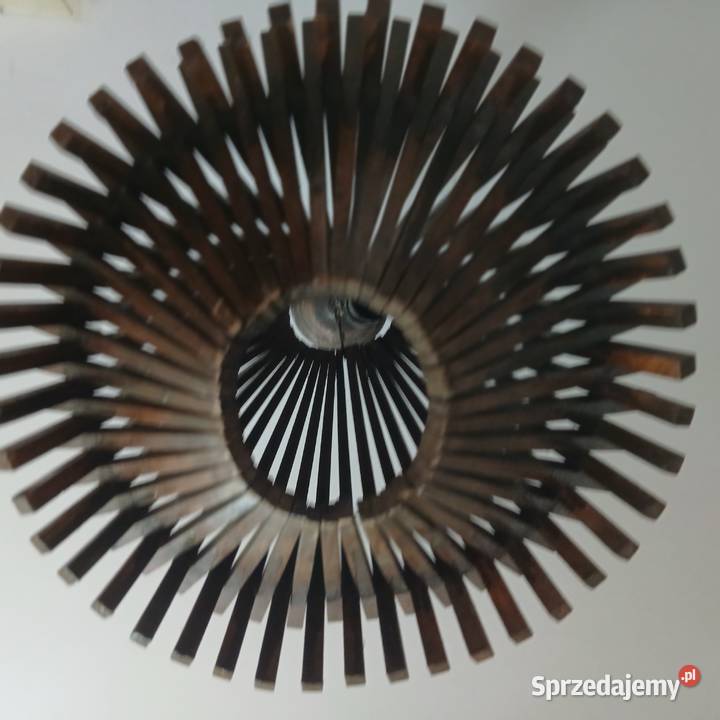 Oryginalna lampa do altany tarasu