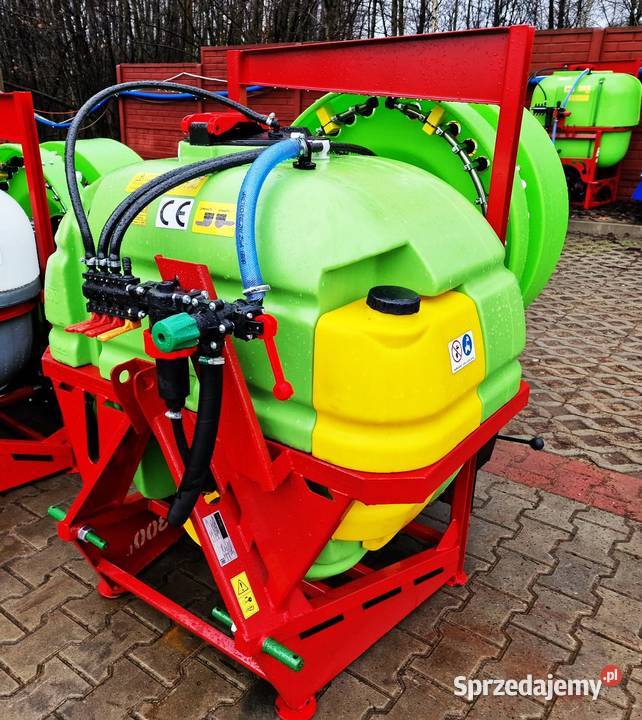 Opryskiwacz sadowniczy zawieszany 400 litrów do sadu kurników dezynfekcja