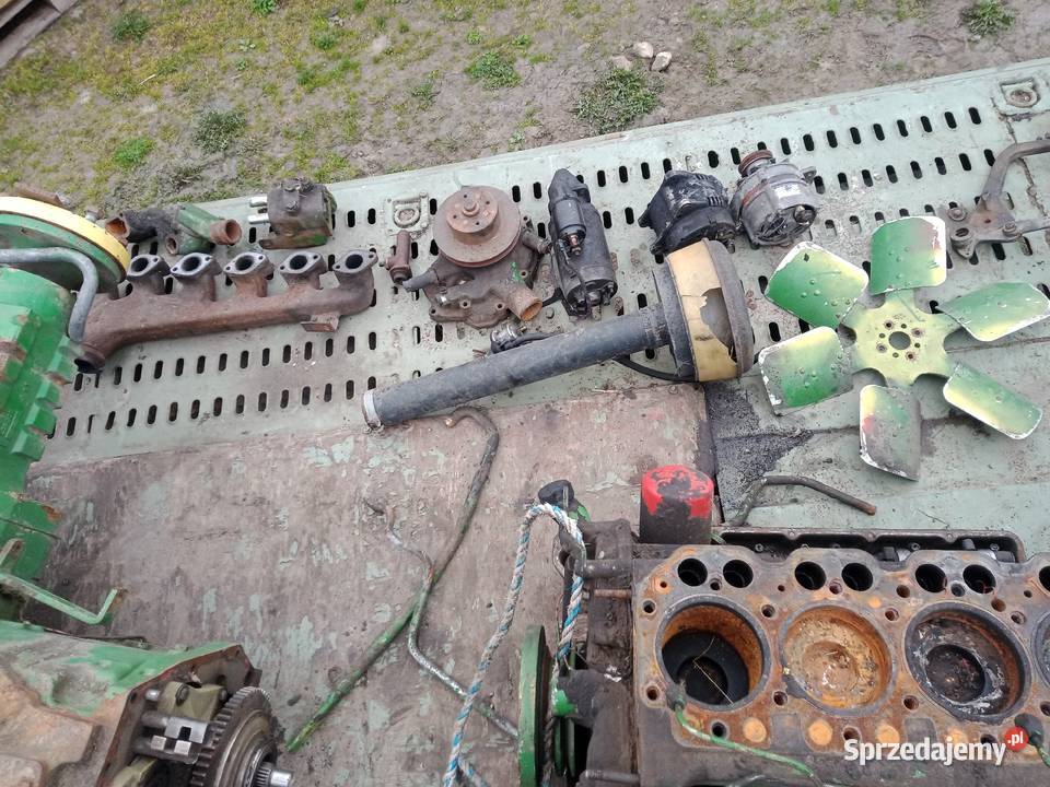 silnik skrzynia zwolnice most głowica John Deere Części zamienne