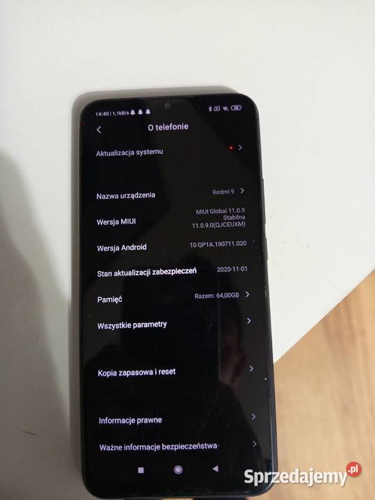 Redmi 9c 64g procesor 8x200 ghz Nowy Żmigród