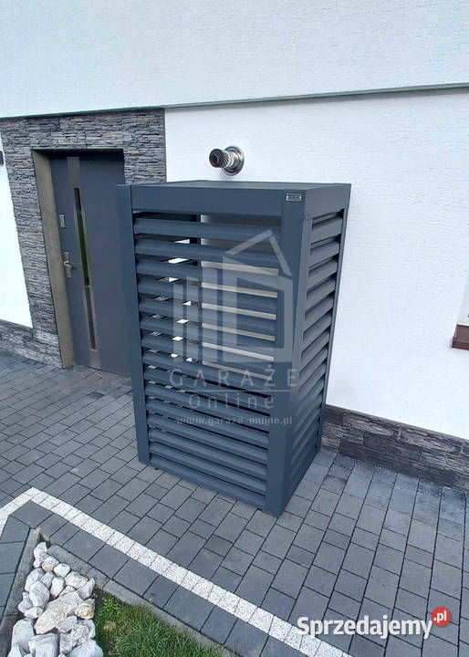 Osłona pompy ciepła 90x50x180 antracyt ID485 Szczecin