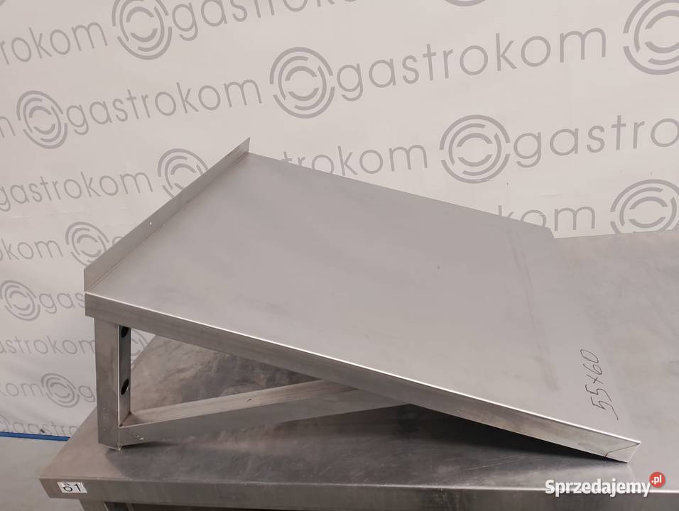 PÓŁKA POJEDYNCZA NA KONSOLACH 55X60 Wrocław