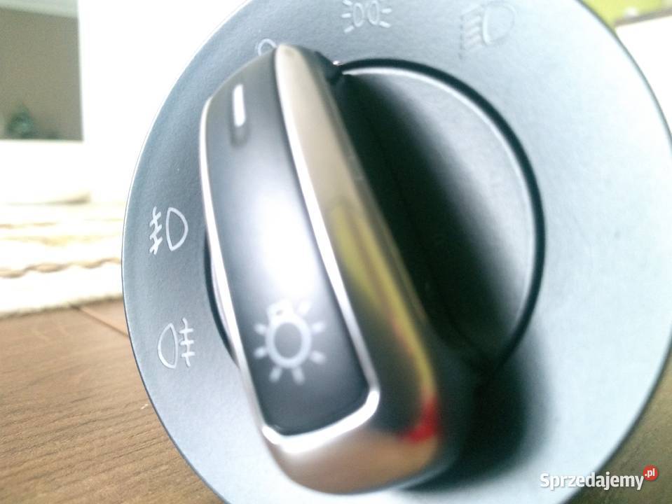 Włącznik ŚWIATEŁ CHROM VW Golf V Passat B6 Kłodzko sprzedam