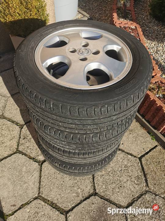 sprzedam komplet alufelg opel astra corsa 4x100 Bytom sprzedam