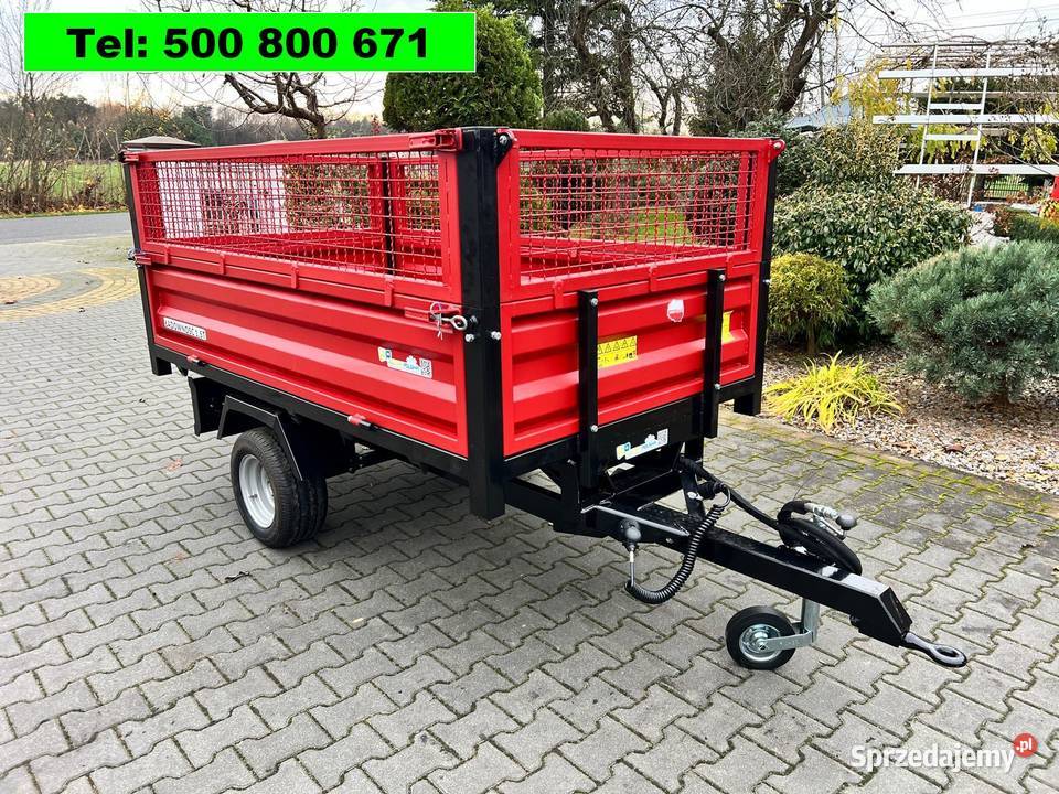 Przyczepka Jednoosiowa Z Kiprem 15 T 25T Bytów sprzedam