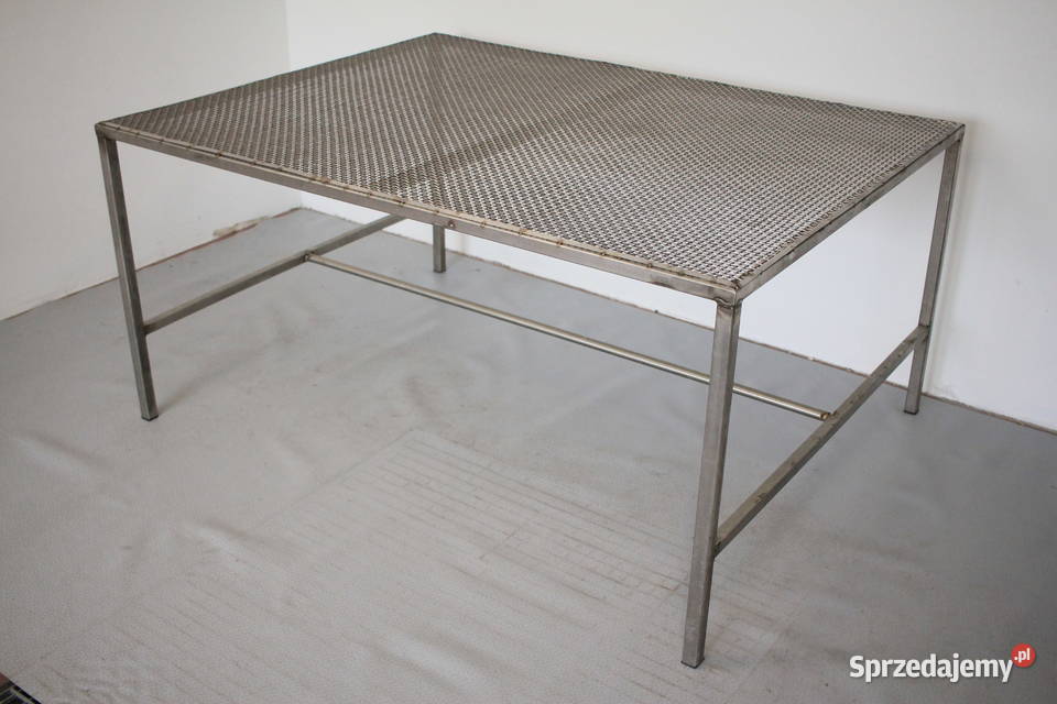 Stół masarski obróbczy z kratką