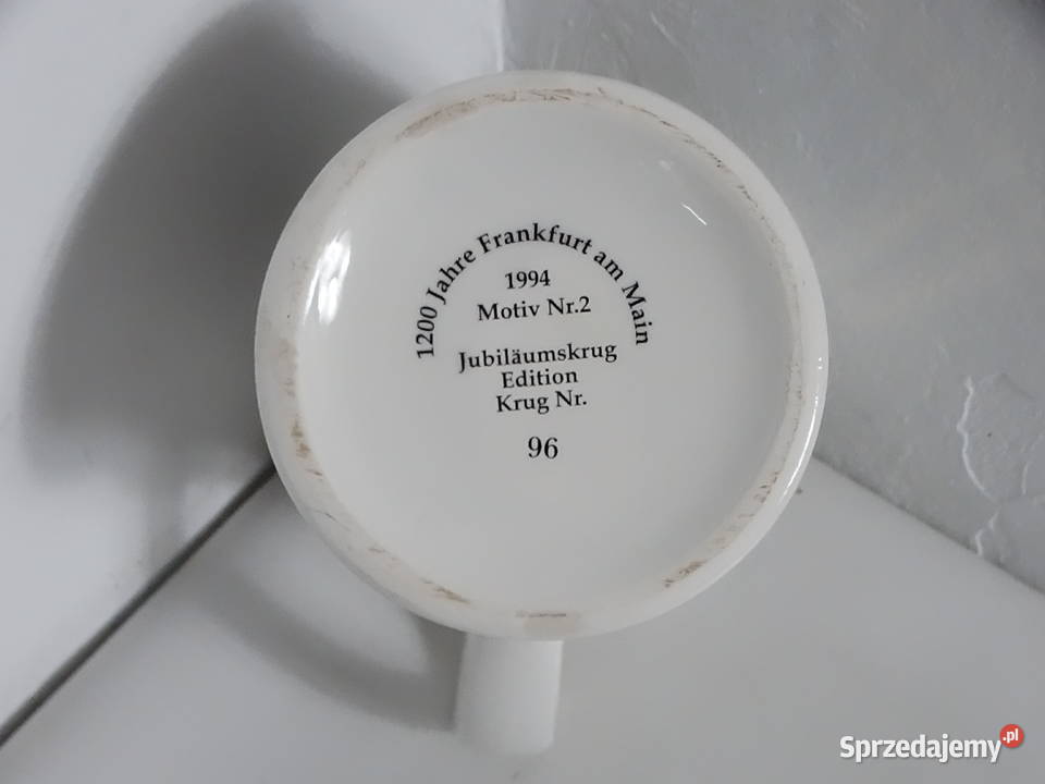 Limitowany Kufel 1200 lat Frankfurtu Binding Biłgoraj sprzedam