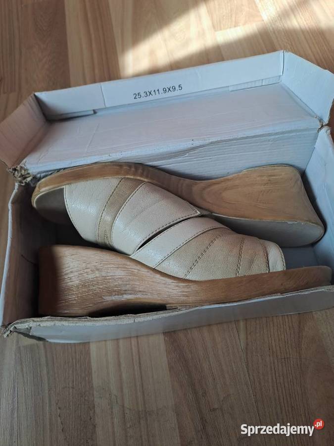 Buty damskie 3 pary 38 24cm Dynów
