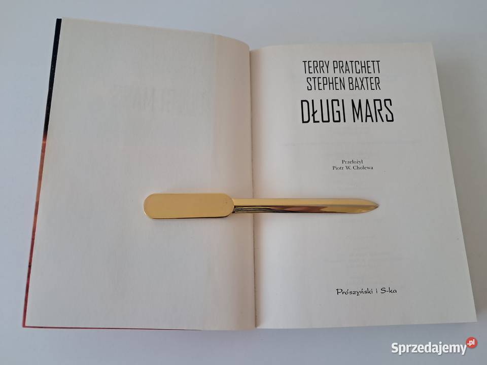 Książka Długi Mars T Pratchett S Baxter do Kraków sprzedam