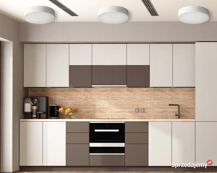 LAMPA PLAFON OKRĄGŁA Czarna Biała ŻYRANDOL podlaskie