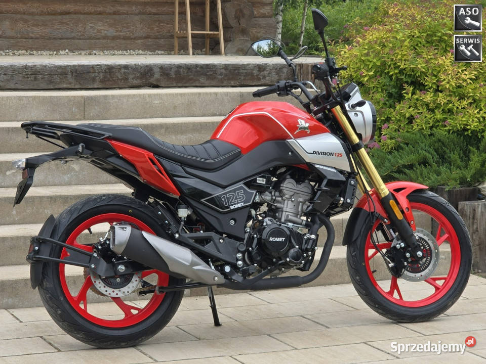 Romet inny Motocykl ROMET DIVISION 125 naked ABS elektryczny starter wielkopolskie