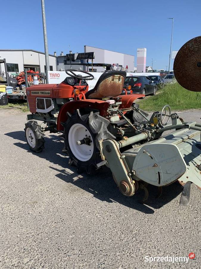 Traktorek Yanmar YM1301 z glebogryzarką 4x4 13 Wisznia Mała sprzedam