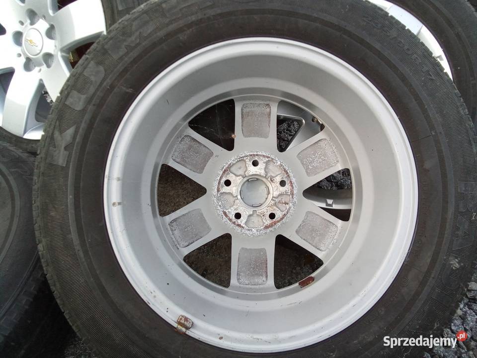 Felgi aluminiowe Chevrolet 7Jx17 5x115 et46 Sieniawka