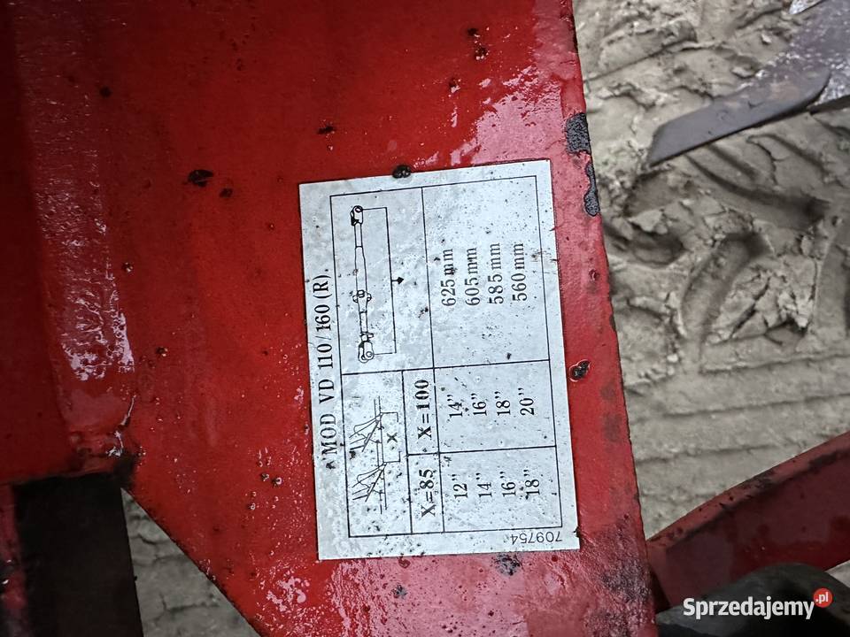 Pług obrotowy Kverneland VD 85 3 skibowy Kverneland Łyse