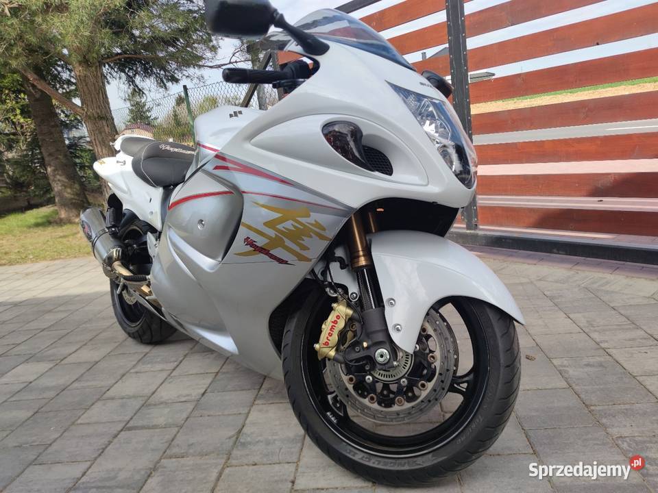 Suzuki HAYABUSA GSX 1300R 15R 17000 biały