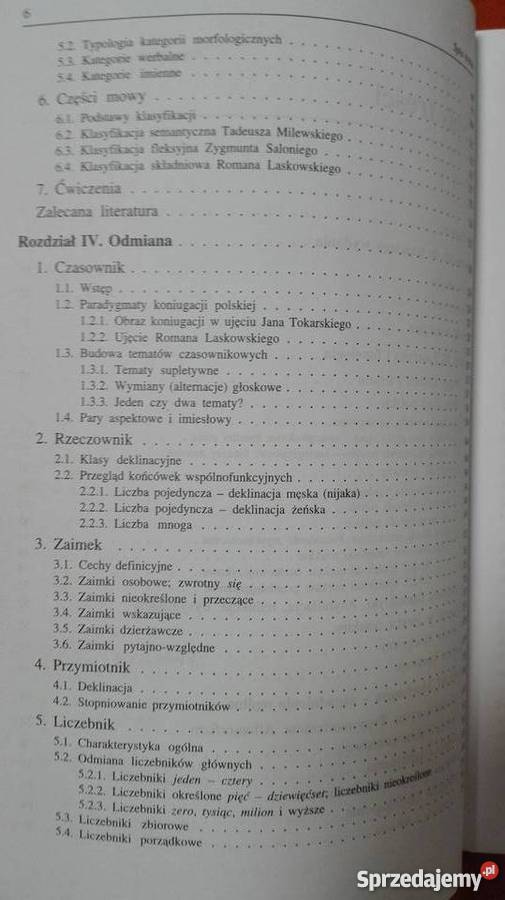 Zarys gramatyki polskiej Alicja Nagórko PWN Olsztyn