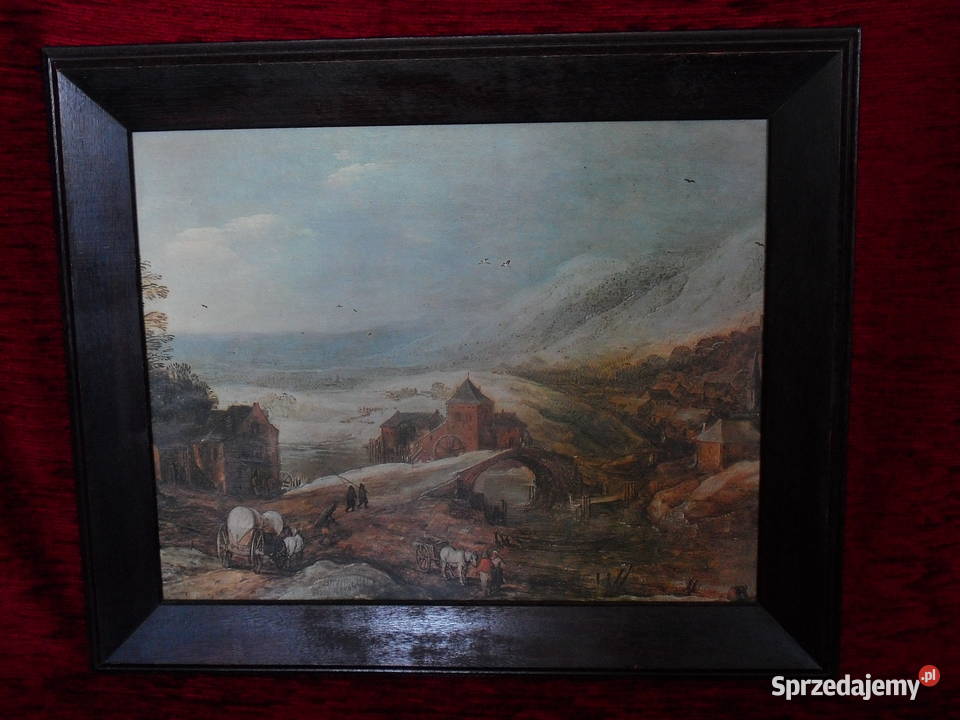 Obraz PEJZAŻ GÓRSKI Bielawa