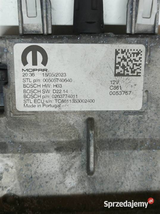 WYŚWIETLACZ 00505740640 Alfa Romeo Tonale I 2022 sprzedam