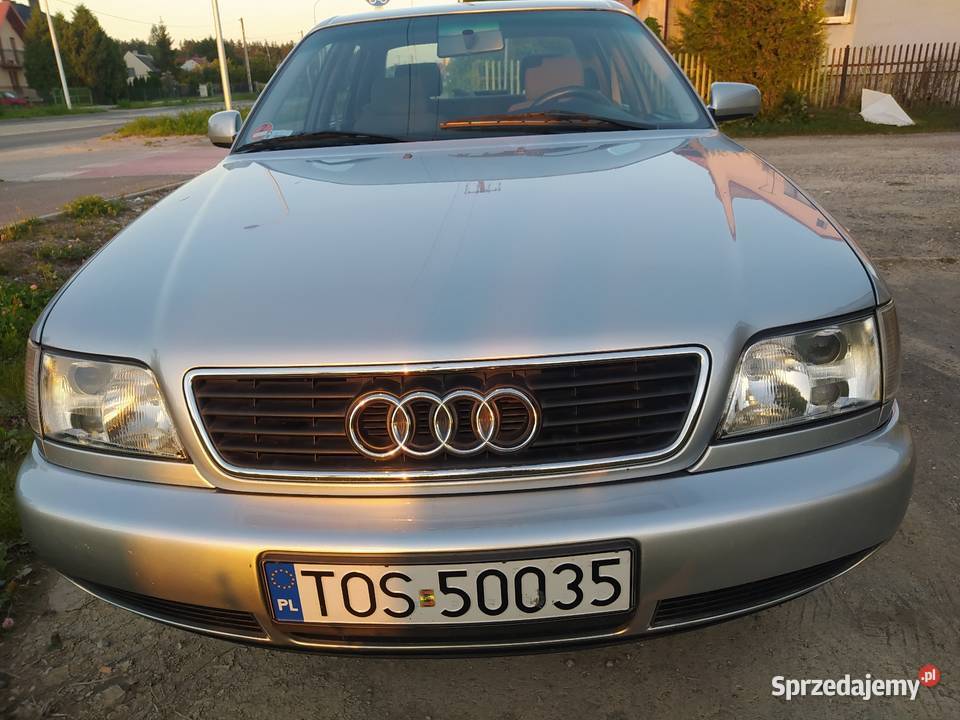 Audi A6 c4 25tdi Ael SLine srebrny A6 Ostrowiec Świętokrzyski