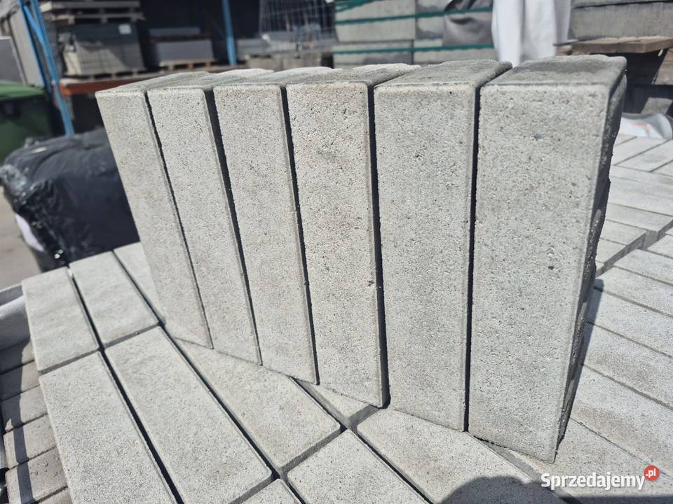 Palisada Betonowa Linea kolor biały 225x55 Wielogóra